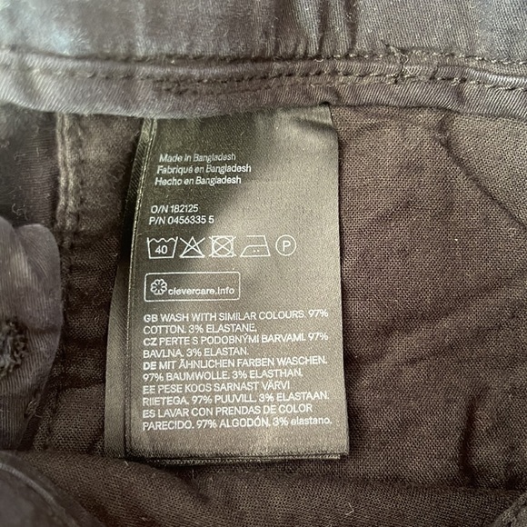 H&M Pants 12 Bundle Black Khaki Chinos Ladies logg Office Dressy Preppy Stretch - Picture 16 of 16